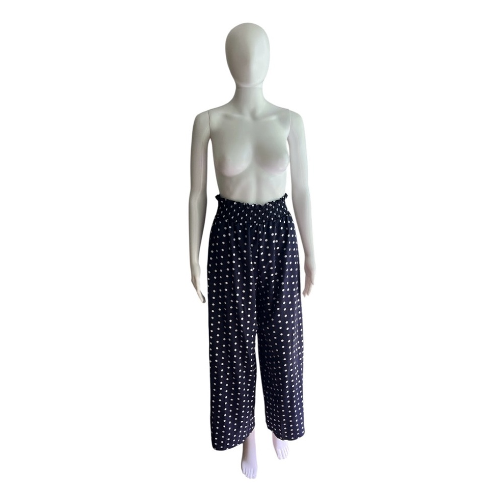 YOZY Navy Polka Dot Women's Pants Size 4